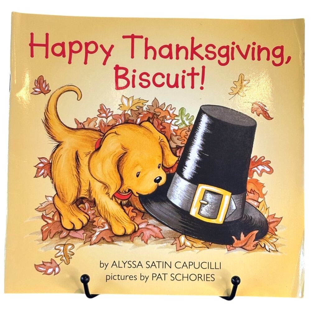 VTG 1999 Happy Thanksgiving Biscuit! Flap Book by Alyssa S. Capucilli, Paperback